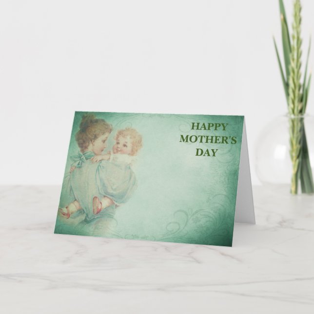 Tarjeta del día de la madre (Anverso)