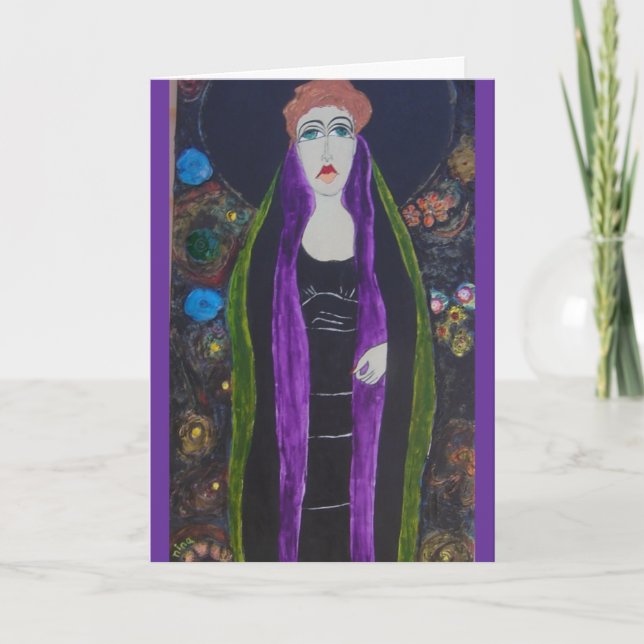 Tarjeta del Día de la Madre (Anverso)