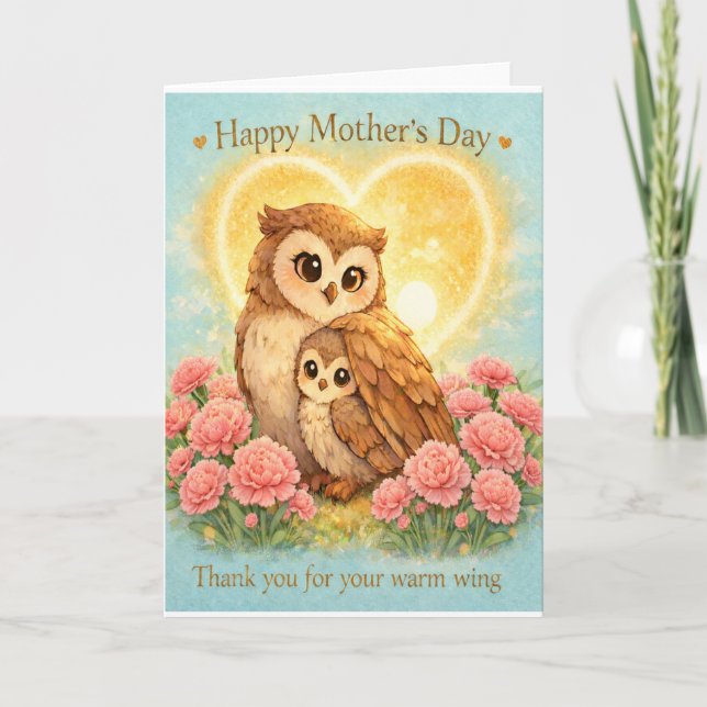 Tarjeta del Día de la Madre (Anverso)