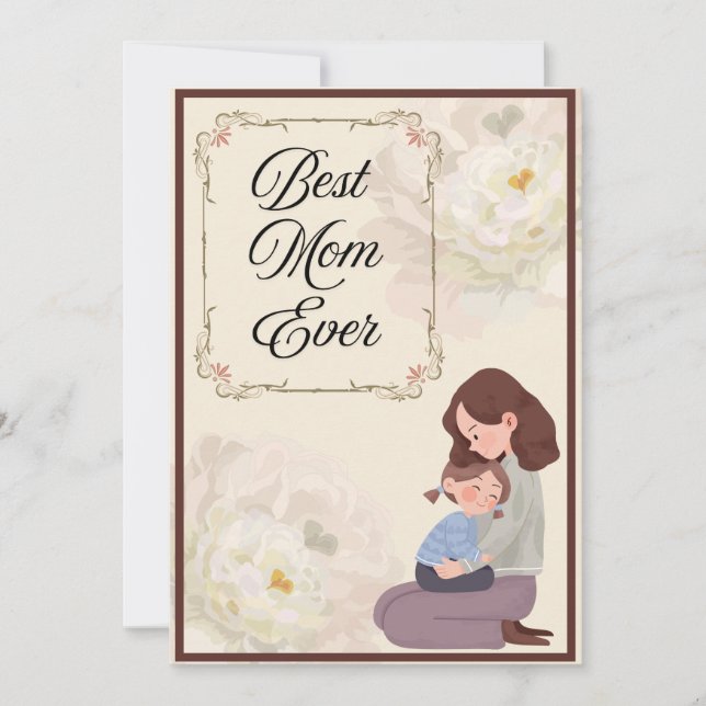 tarjeta del día de la madre (Anverso)