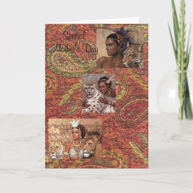 Tarjeta del día de la madre (Anverso)