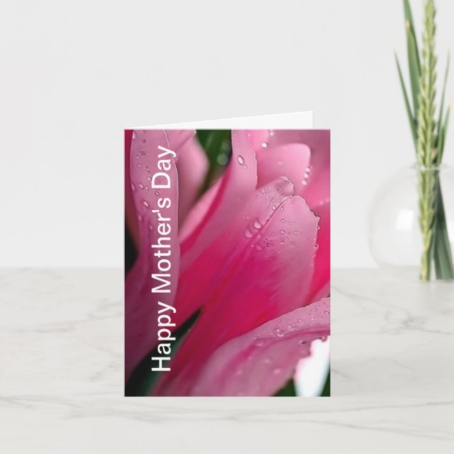 Tarjeta del día de la madre (Anverso)