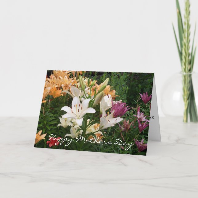 Tarjeta del Día de la Madre (Anverso)
