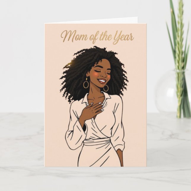 Tarjeta del día de la madre (Anverso)