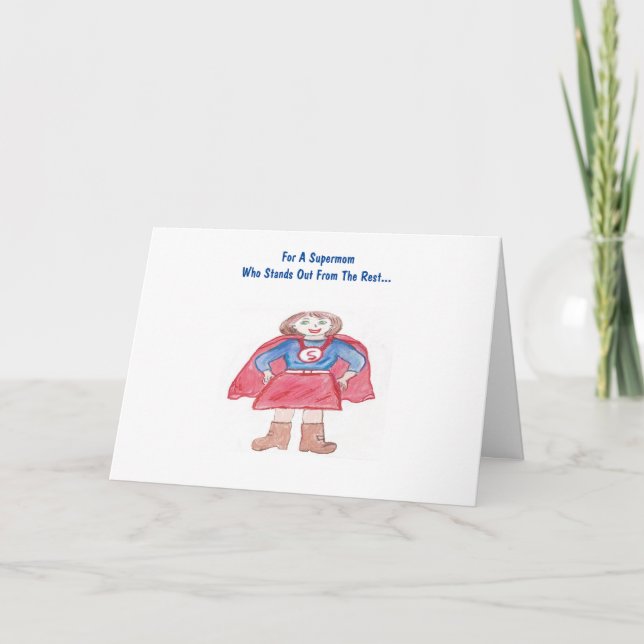 Tarjeta del día de la madre (Anverso)