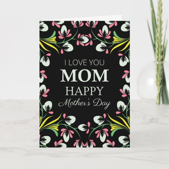 Tarjeta del día de la madre (Anverso)