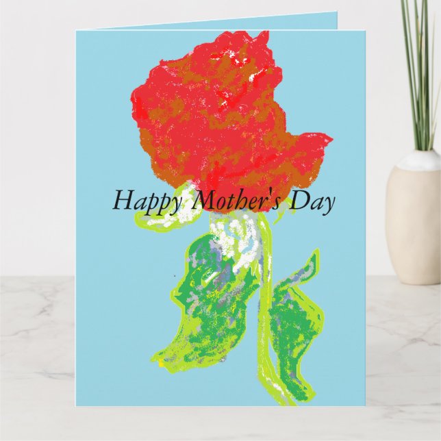 Tarjeta del día de la madre (Anverso)