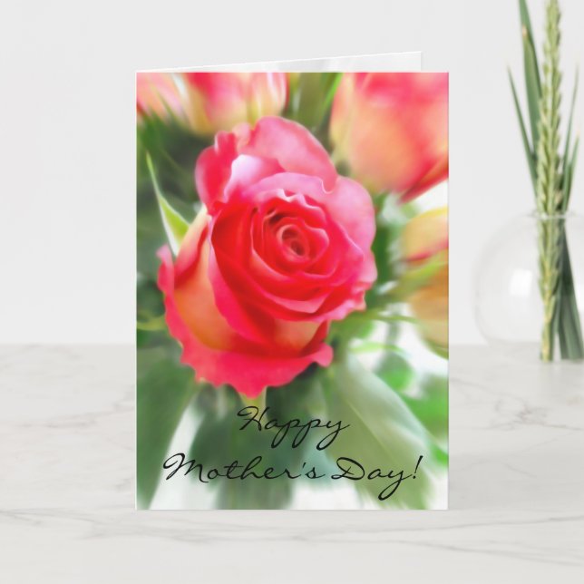 Tarjeta del día de la madre (Anverso)