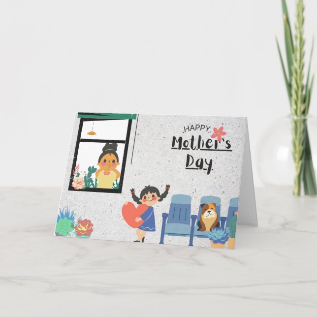 Tarjeta del día de la madre (Anverso)