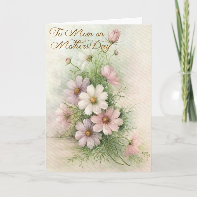 Tarjeta del día de la madre (Anverso)