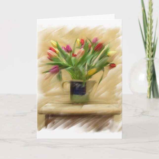 Tarjeta del Día de la Madre (Anverso)