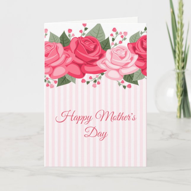Tarjeta del día de la madre (Anverso)