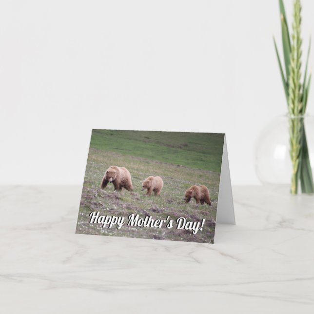 Tarjeta del día de la madre (Anverso)