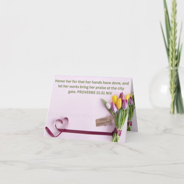 TARJETA DEL DÍA DE LA MADRE 2 (Anverso)