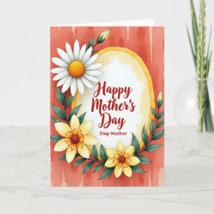 Tarjeta del Día de la Madre Adoptiva Preciosa