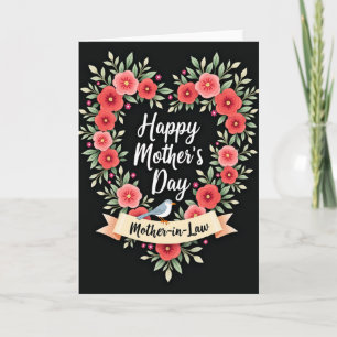 Tarjeta del Día de la Madre Amigo Emplumado