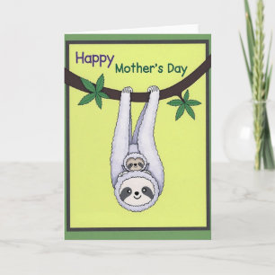 Tarjeta del Día de la Madre Amor al Revés
