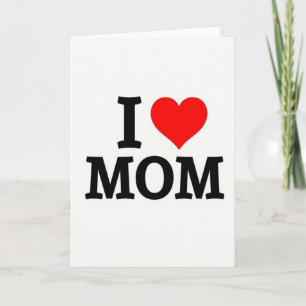 Tarjeta del Día de la Madre Amor Corazón