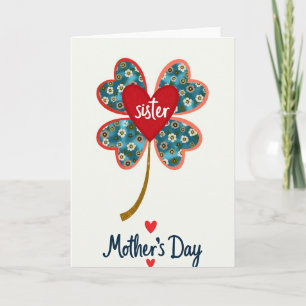 Tarjeta del Día de la Madre Amor Fraternal
