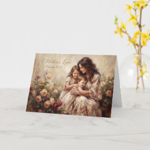 Tarjeta del Día de la Madre Amor Pacífico Eterno