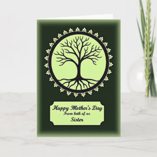 Tarjeta del Día de la Madre Árbol de la Vida
