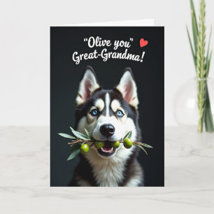 Tarjeta del Día de la Madre Azure Gaze