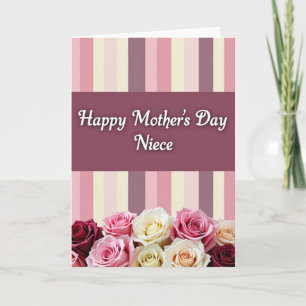 Tarjeta del Día de la Madre Berry Tone