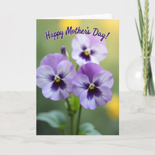 Tarjeta del Día de la Madre Besada por el Sol