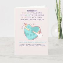 Tarjeta del Día de la Madre Biológica