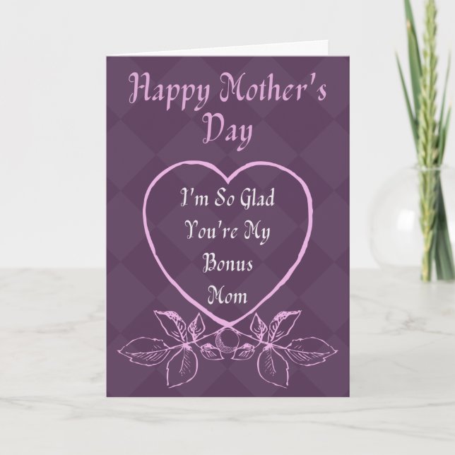 Tarjeta del Día de la Madre Bonus (Anverso)