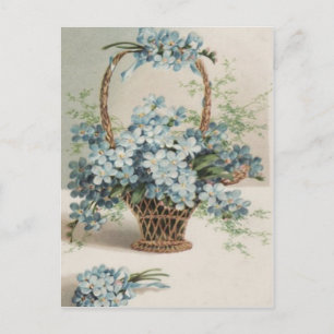 Tarjeta del Día de la Madre Canasta de Nomeolvides