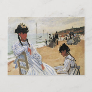 Tarjeta del Día de la Madre Claude Monet Madre e H