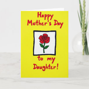 Tarjeta del Día de la Madre con amor sincero