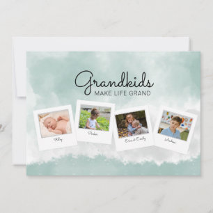 Tarjeta del Día de la Madre con collage de fotos p