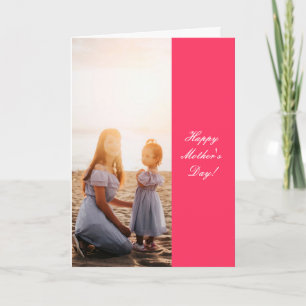 Tarjeta del Día de la Madre con collage de fotos p
