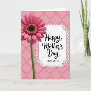 Tarjeta del Día de la Madre con Enrejado de Rosas