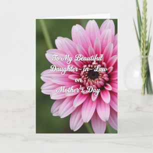 Tarjeta del Día de la Madre con Flor de Lunares Fe
