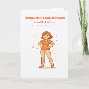 Tarjeta del Día de la Madre con Humor Oscuro – No 
