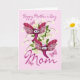 Tarjeta del día de la madre con mariposas de gemel (Small Plant)