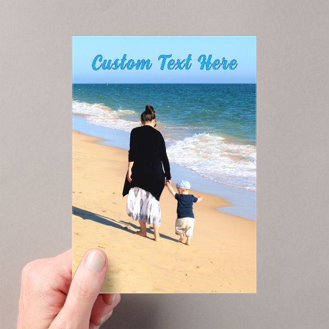 Tarjeta del día de la madre con texto Personalizad (Insitu (portátil))