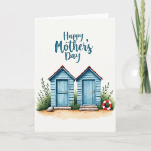 Tarjeta del Día de la Madre Costera