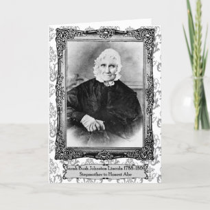 Tarjeta del Día de la Madre de Abe Lincoln