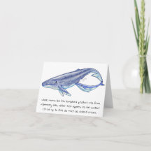 Tarjeta del Día de la Madre de Ballena