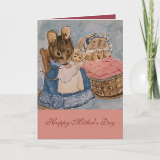 Tarjeta del Día de la Madre de Beatrix Potter