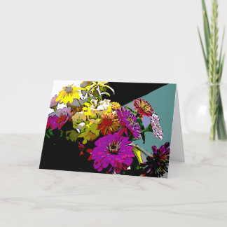 Tarjeta del Día de la Madre de Bouquet de asiento 