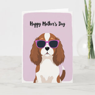 Tarjeta del Día de la Madre de Canino Genial