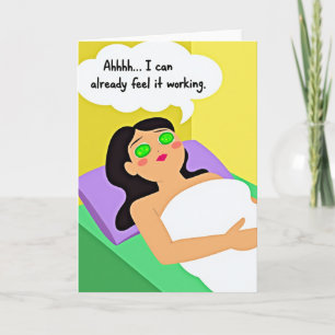 Tarjeta del Día de la Madre de Emerald Spa