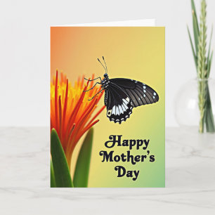 Tarjeta del Día de la Madre de Flor Radiante