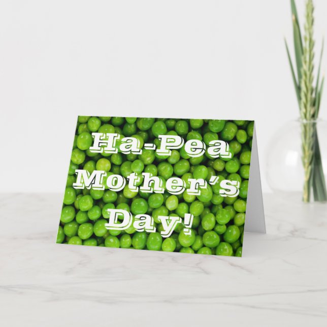 Tarjeta del día de la madre de Ha-Pea (Anverso)