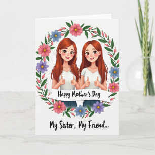 Tarjeta del Día de la Madre de Hermandad Floral